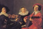 Judith leyster The Concert oil painting reproduction